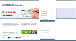 Desktop Screenshot of 1040tsoftware.com